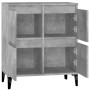 Aparador de madera contrachapada gris hormigón 60x35x70 cm de vidaXL, Aparadores - Ref: Foro24-821168, Precio: 72,15 €, Descu...