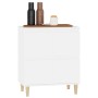 Aparador de madera contrachapada blanco 60x35x70 cm de vidaXL, Aparadores - Ref: Foro24-821156, Precio: 70,59 €, Descuento: %