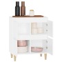 Aparador de madera contrachapada blanco 60x35x70 cm de vidaXL, Aparadores - Ref: Foro24-821156, Precio: 70,59 €, Descuento: %