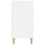 Aparador de madera contrachapada blanco 60x35x70 cm de vidaXL, Aparadores - Ref: Foro24-821156, Precio: 70,59 €, Descuento: %