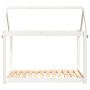Cama para perros madera maciza de pino blanco 111x80x100 cm en Camas para perros | Comprar online en Foru.es