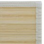 Alfombra rectangular de bambú natural 80 x 200 cm de vidaXL, Alfombras - Ref: Foro24-241332, Precio: 30,30 €, Descuento: %