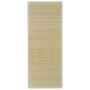 Alfombra rectangular de bambú natural 80 x 300 cm de vidaXL, Alfombras - Ref: Foro24-241333, Precio: 32,27 €, Descuento: %