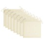 Sillas de jardín 8 uds madera maciza de teca con cojines crema en Sillas de jardín | Comprar online en Foru.es