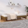 Sofá cama extraíble madera de pino marrón miel 2x(80x200) cm de vidaXL, Camas y somieres - Ref: Foro24-823387, Precio: 137,12...