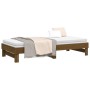 Sofá cama extraíble madera de pino marrón miel 2x(80x200) cm de vidaXL, Camas y somieres - Ref: Foro24-823387, Precio: 137,12...