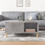Mesa de centro madera contrachapada gris hormigón 80x80x36,5 cm de vidaXL, Mesas de centro - Ref: Foro24-821096, Precio: 56,7...