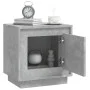 Mesitas de noche 2 uds madera gris hormigón 44x35x45 cm de vidaXL, Mesitas de noche - Ref: Foro24-819845, Precio: 49,77 €, De...
