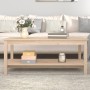 Mesa de centro de madera maciza de pino 110x55x45 cm en Mesas de centro | Comprar online en Foru.es