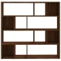 Estantería/divisor de espacios roble marrón 105x24x102 cm de vidaXL, Divisores de ambientes - Ref: Foro24-823252, Precio: 83,...