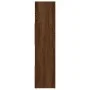 Estantería/divisor de espacios roble marrón 105x24x102 cm de vidaXL, Divisores de ambientes - Ref: Foro24-823252, Precio: 83,...