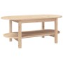 Mesa de centro de madera maciza de pino 110x55x45 cm en Mesas de centro | Comprar online en Foru.es