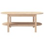 Mesa de centro de madera maciza de pino 110x55x45 cm en Mesas de centro | Comprar online en Foru.es