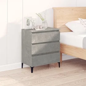 Aparador de madera contrachapada gris hormigón 60x35x70 cm de vidaXL, Aparadores - Ref: Foro24-823052, Precio: 50,99 €, Descu...