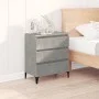Concrete gray plywood sideboard 60x35x70 cm by vidaXL, Sideboards - Ref: Foro24-823052, Price: 50,99 €, Discount: %