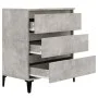 Concrete gray plywood sideboard 60x35x70 cm by vidaXL, Sideboards - Ref: Foro24-823052, Price: 50,99 €, Discount: %