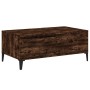 Mesa de centro madera contrachapada roble ahumado 90x50x36,5 cm de vidaXL, Mesas de centro - Ref: Foro24-821121, Precio: 48,3...