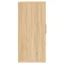 Aparador de madera contrachapada roble Sonoma 91x29,5x65 cm de vidaXL, Aparadores - Ref: Foro24-823345, Precio: 77,95 €, Desc...