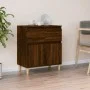 Plywood brown oak sideboard 60x35x70 cm by vidaXL, Sideboards - Ref: Foro24-819683, Price: 60,94 €, Discount: %