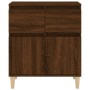 Aparador madera contrachapada marrón roble 60x35x70 cm de vidaXL, Aparadores - Ref: Foro24-819683, Precio: 61,70 €, Descuento: %