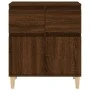 Plywood brown oak sideboard 60x35x70 cm by vidaXL, Sideboards - Ref: Foro24-819683, Price: 60,94 €, Discount: %