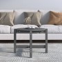 Mesa de centro de madera maciza de pino gris 62,5x45 cm en Mesas de centro | Comprar online en Foru.es