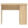 Escritorio de madera contrachapada roble Sonoma 100x55x75 cm de vidaXL, Escritorios - Ref: Foro24-823027, Precio: 72,49 €, De...
