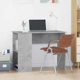 Escritorio de madera contrachapada gris hormigón 100x55x75 cm de vidaXL, Escritorios - Ref: Foro24-823028, Precio: 58,90 €, D...