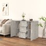 Aparador de madera contrachapada gris hormigón 91x29,5x65 cm de vidaXL, Aparadores - Ref: Foro24-823346, Precio: 83,18 €, Des...