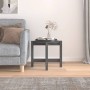 Mesa de centro de madera maciza de pino gris Ø52,5x45 cm en Mesas de centro | Comprar online en Foru.es