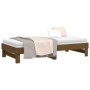 Sofá cama extraíble madera maciza pino marrón miel 2x(90x190)cm de vidaXL, Camas y somieres - Ref: Foro24-823392, Precio: 124...