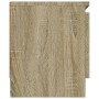 Mueble de TV con puerta roble Sonoma 102x30x36 cm de vidaXL, Muebles TV - Ref: Foro24-823353, Precio: 61,67 €, Descuento: %
