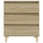 Aparador de madera contrachapada roble Sonoma 60x35x70 cm de vidaXL, Aparadores - Ref: Foro24-823043, Precio: 59,44 €, Descue...
