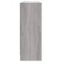 Aparador madera de ingeniería gris Sonoma 91x28x75 cm de vidaXL, Aparadores - Ref: Foro24-823014, Precio: 103,26 €, Descuento: %