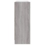 Aparador madera de ingeniería gris Sonoma 91x28x75 cm de vidaXL, Aparadores - Ref: Foro24-823014, Precio: 98,48 €, Descuento: %