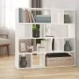 Estantería/divisor de espacios blanco brillo 105x24x102 cm de vidaXL, Divisores de ambientes - Ref: Foro24-823247, Precio: 82...