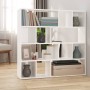 Estantería/divisor de espacios blanco brillo 105x24x102 cm de vidaXL, Divisores de ambientes - Ref: Foro24-823247, Precio: 83...
