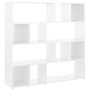 Estantería/divisor de espacios blanco brillo 105x24x102 cm de vidaXL, Divisores de ambientes - Ref: Foro24-823247, Precio: 83...