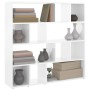 Estantería/divisor de espacios blanco brillo 105x24x102 cm de vidaXL, Divisores de ambientes - Ref: Foro24-823247, Precio: 83...