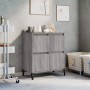 Aparador de madera contrachapada gris Sonoma 60x35x70 cm de vidaXL, Aparadores - Ref: Foro24-821170, Precio: 80,67 €, Descuen...