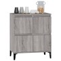 Aparador de madera contrachapada gris Sonoma 60x35x70 cm de vidaXL, Aparadores - Ref: Foro24-821170, Precio: 80,67 €, Descuen...