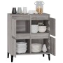 Aparador de madera contrachapada gris Sonoma 60x35x70 cm de vidaXL, Aparadores - Ref: Foro24-821170, Precio: 80,67 €, Descuen...
