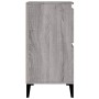 Aparador de madera contrachapada gris Sonoma 60x35x70 cm de vidaXL, Aparadores - Ref: Foro24-821170, Precio: 80,67 €, Descuen...