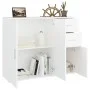 White plywood sideboard 91x29.5x75 cm by vidaXL, Sideboards - Ref: Foro24-823269, Price: 91,33 €, Discount: %