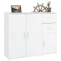 White plywood sideboard 91x29.5x75 cm by vidaXL, Sideboards - Ref: Foro24-823269, Price: 91,33 €, Discount: %
