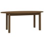 Mesa de centro madera maciza de pino marrón miel 110x55x45 cm en Mesas de centro | Comprar online en Foru.es