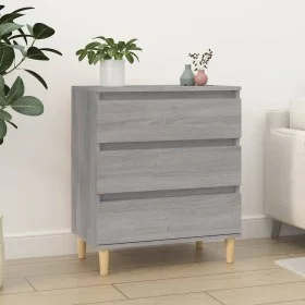 Aparador de madera contrachapada gris Sonoma 60x35x70 cm de vidaXL, Aparadores - Ref: Foro24-823046, Precio: 60,12 €, Descuen...