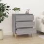 Aparador de madera contrachapada gris Sonoma 60x35x70 cm de vidaXL, Aparadores - Ref: Foro24-823046, Precio: 61,18 €, Descuen...