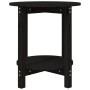 Mesa de centro de madera maciza de pino negro Ø55x60 cm en Mesas de centro | Comprar online en Foru.es