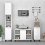 Armario para lavabo madera contrachapada blanco 80x33x60 cm de vidaXL, Tocadores de baño - Ref: Foro24-821292, Precio: 55,15 ...